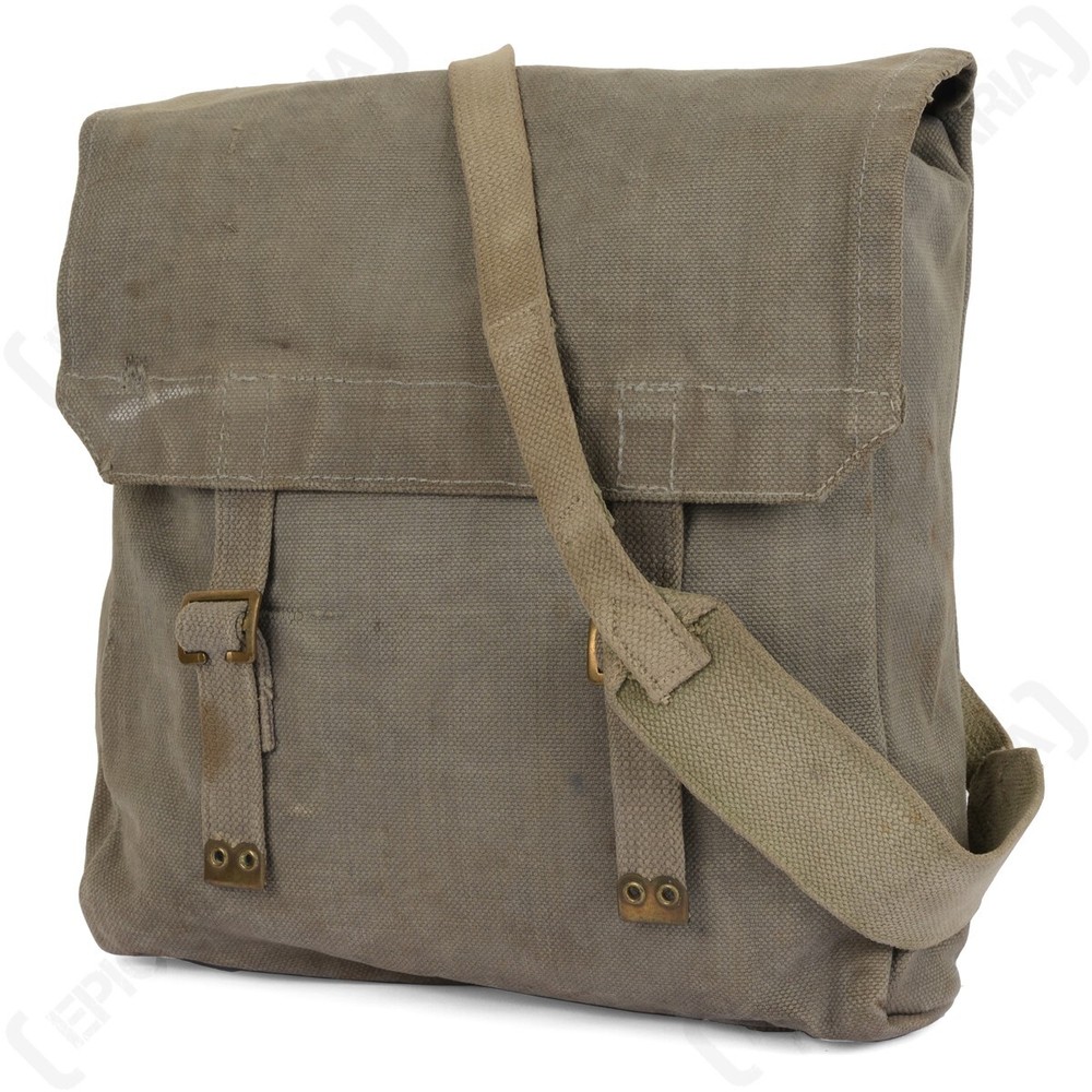 Original British 37 Pattern Large Pack with Strap - RAF Grey Canvas WW2 Type Bag