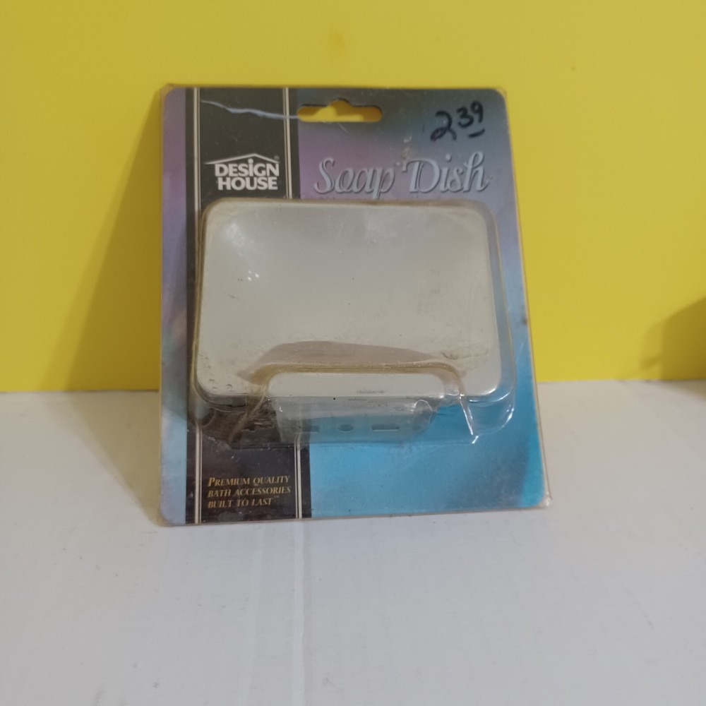 Vintage Mid Century  Soap Dish Chrome Wall Mount Orig. Packaging