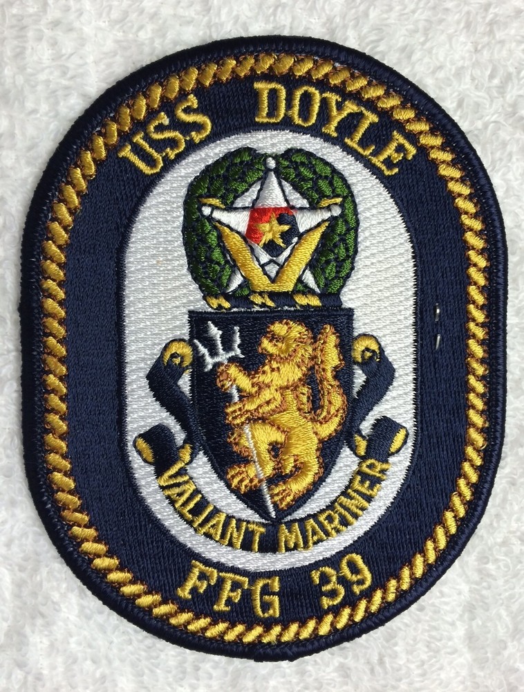 Patch of USS DOYLE (FFG 39)  4"
