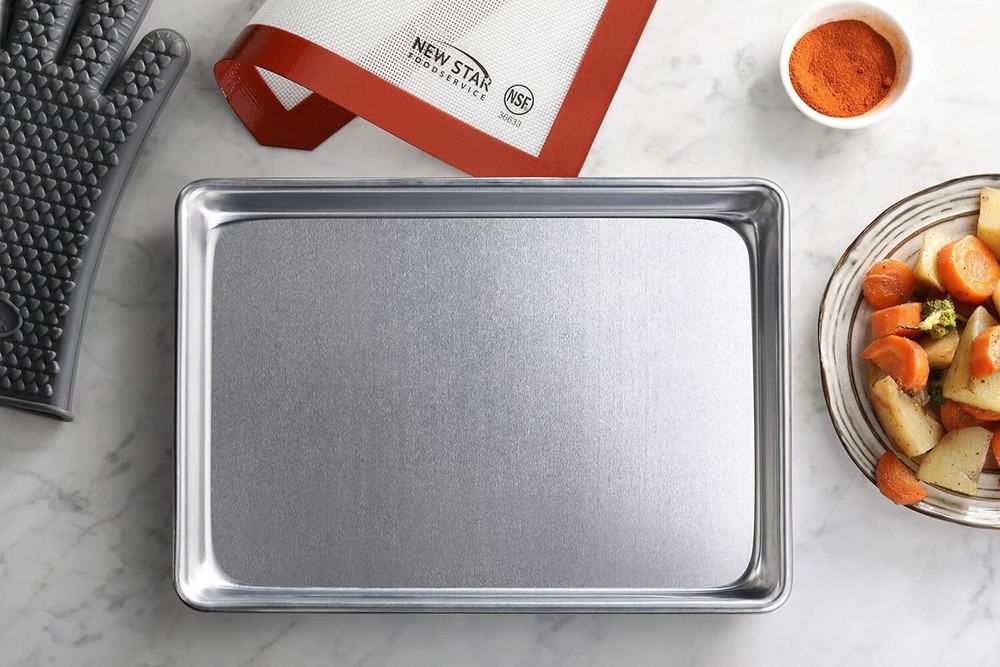 Versatile Multi-Use Aluminum Sheet Pan - Baking Essential for Every Kitchen