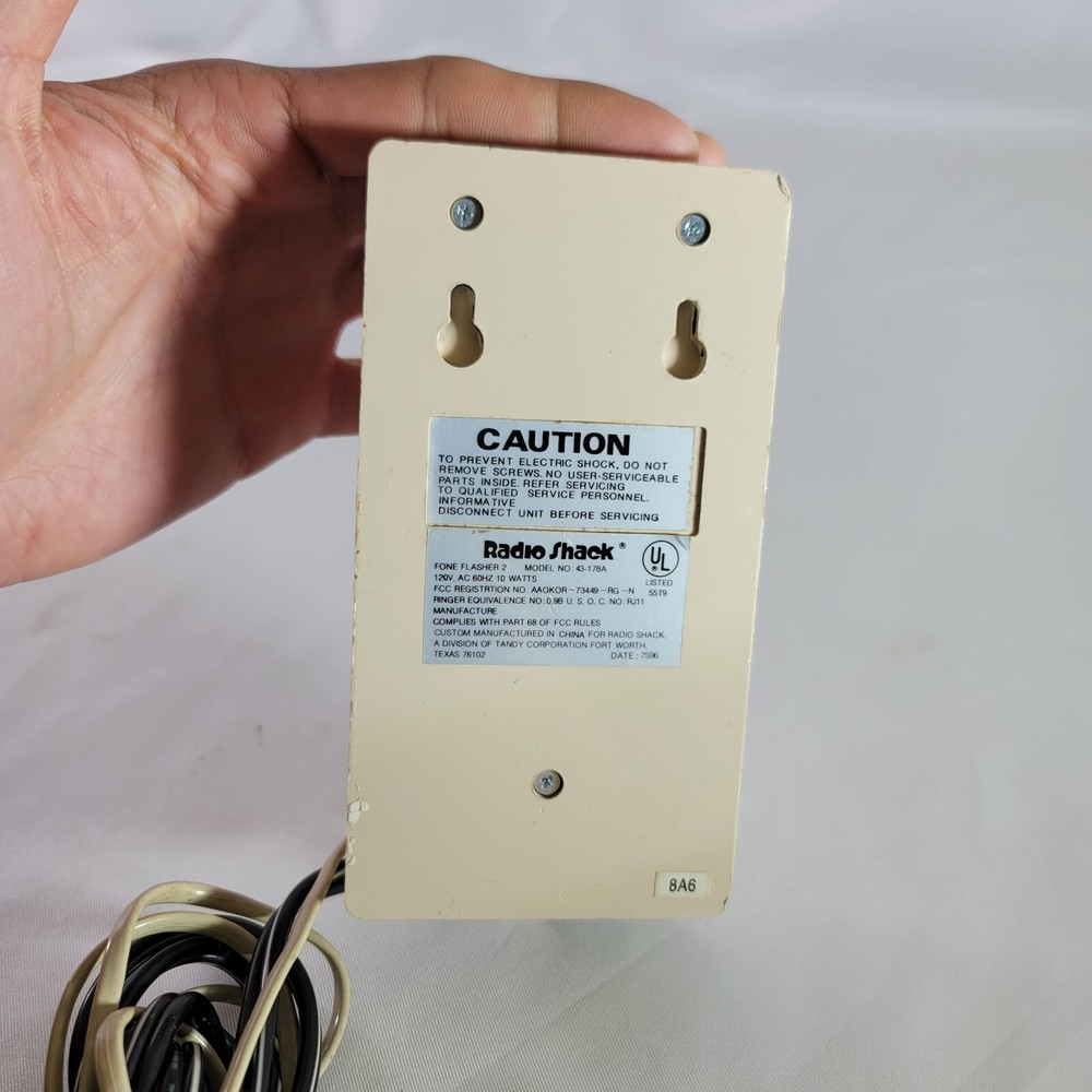RADIO SHACK FONE FLASHER 2 43-178B