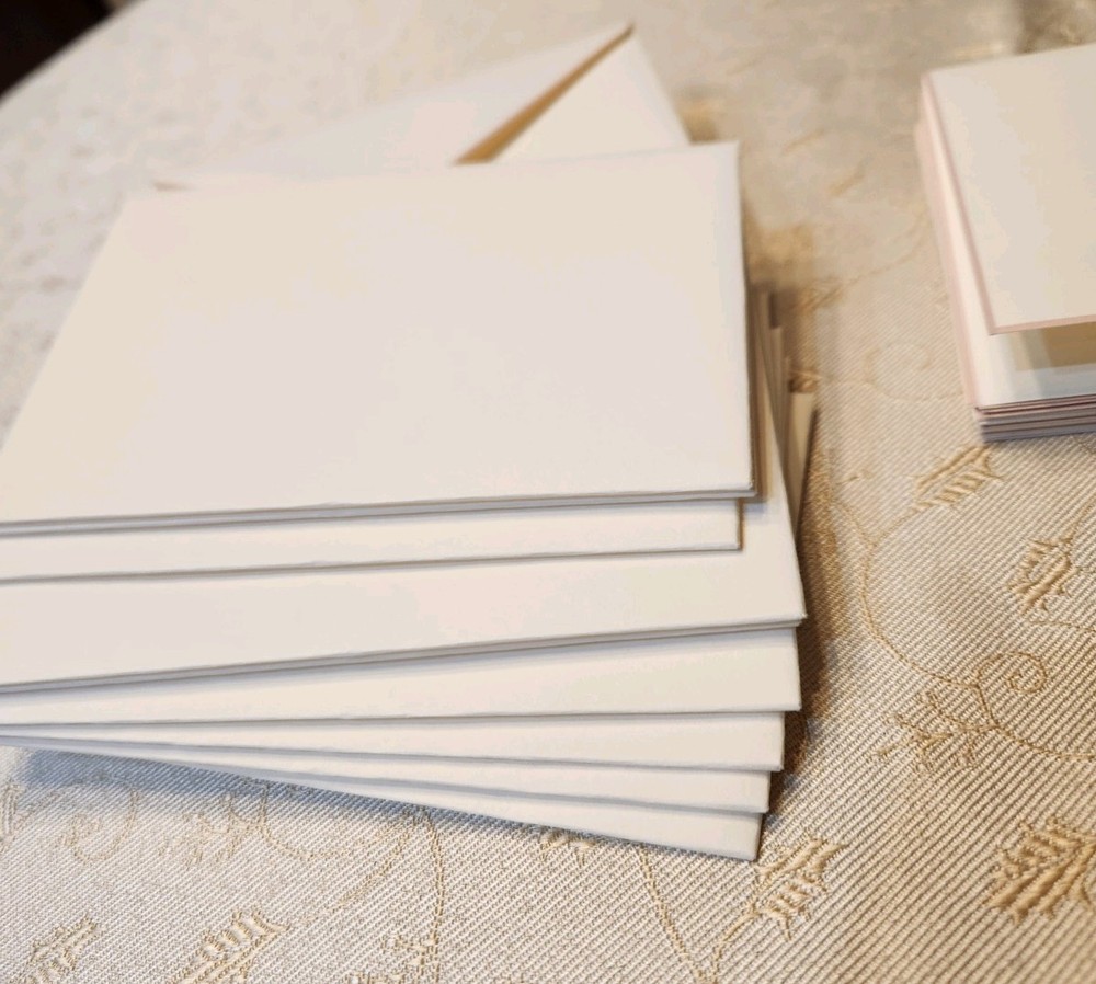Small Folded Stationery Watermarked Quality With Envelopes Quantity 19