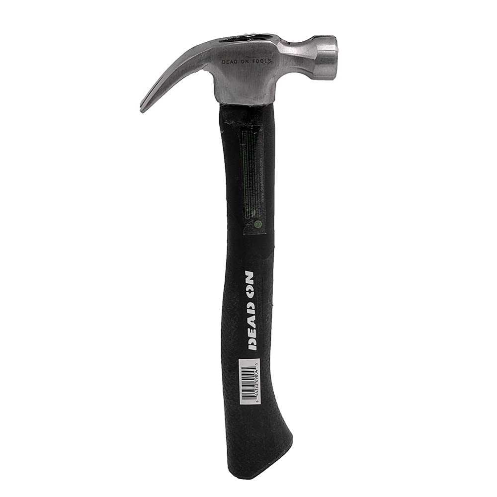 Dead On Tools - Graphite Hammer, Smooth Face 16 oz. (DO16-GS), Black