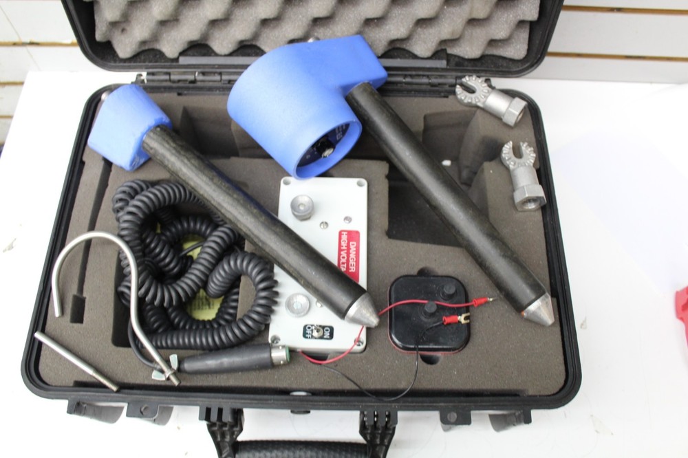 STB PHASING VOLTMETER 25/35 VOLT METER SENSOR W/ CASE