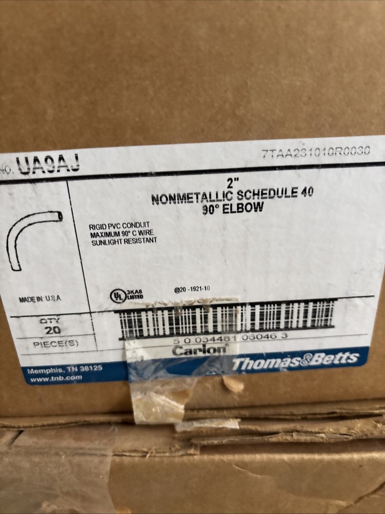 2" ABB THOMAS & BETTS UA9AJ 90 DEG ELBOW