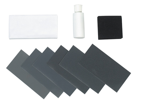 Nuvo-Shine plastic polishing kit.