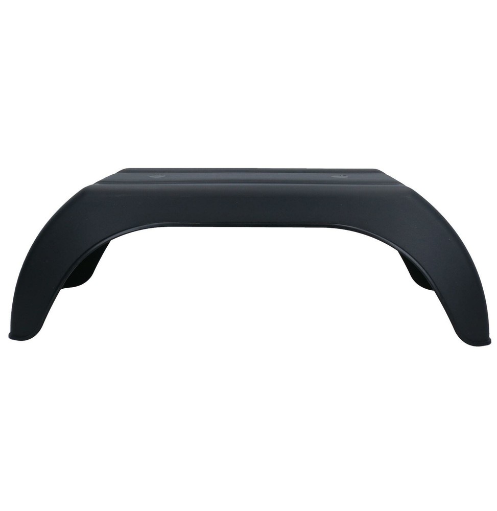 8" Plastic Mudguard Fender (Single) Offset Fit & Mud Guard Angle (LARGE) Bracke