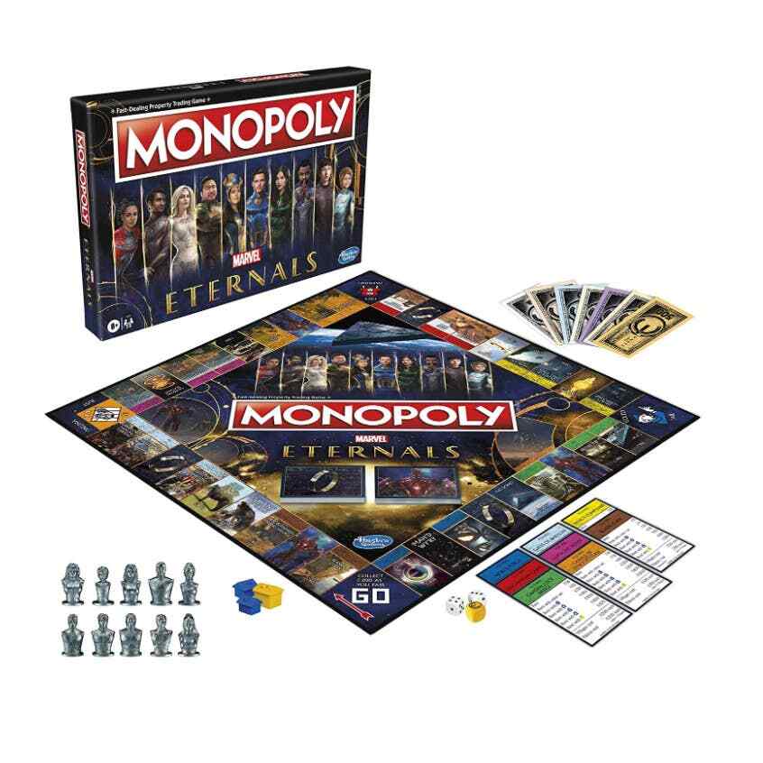 MONOPOLY: Marvel Studios' Eternals Edition Board Game