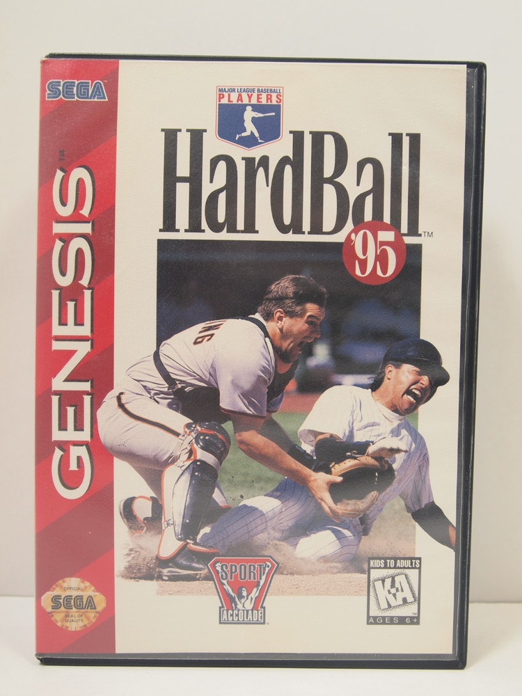 Hardball '95 Case (SEGA Genesis) Authentic BOX ONLY