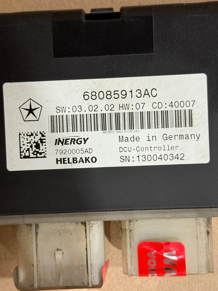 Diesel Exhaust Fluid Module 68085913AC