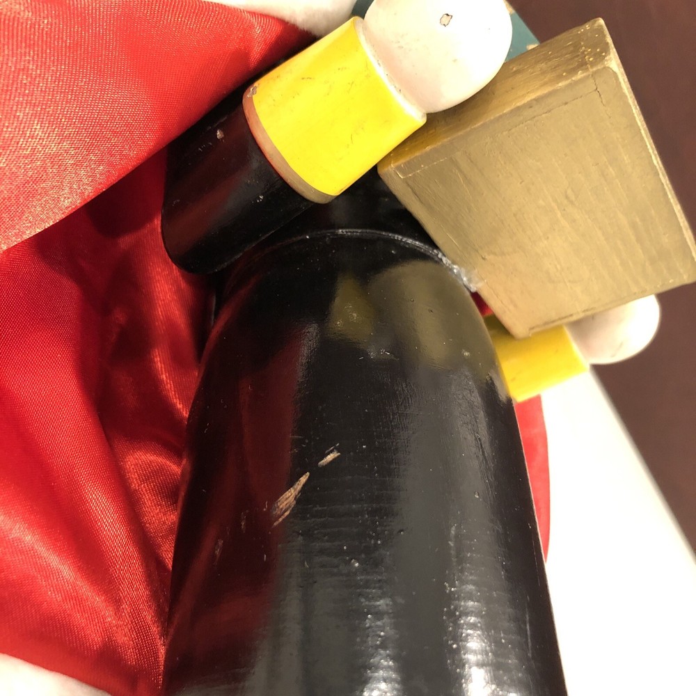 Nutcracker Cape Feather Hat Count Down Blocks on Tray 16”