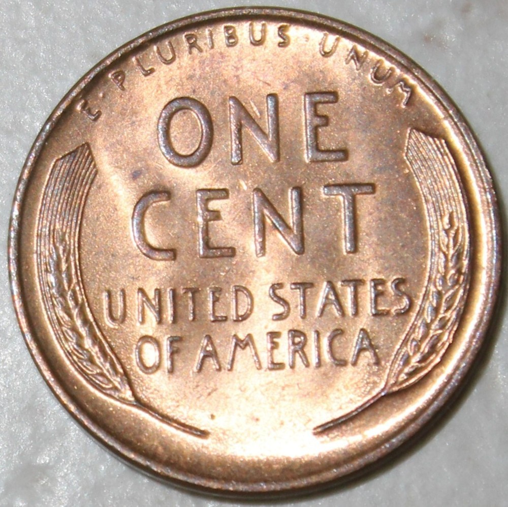 1937 1C RD Lincoln Cent UNC 0682