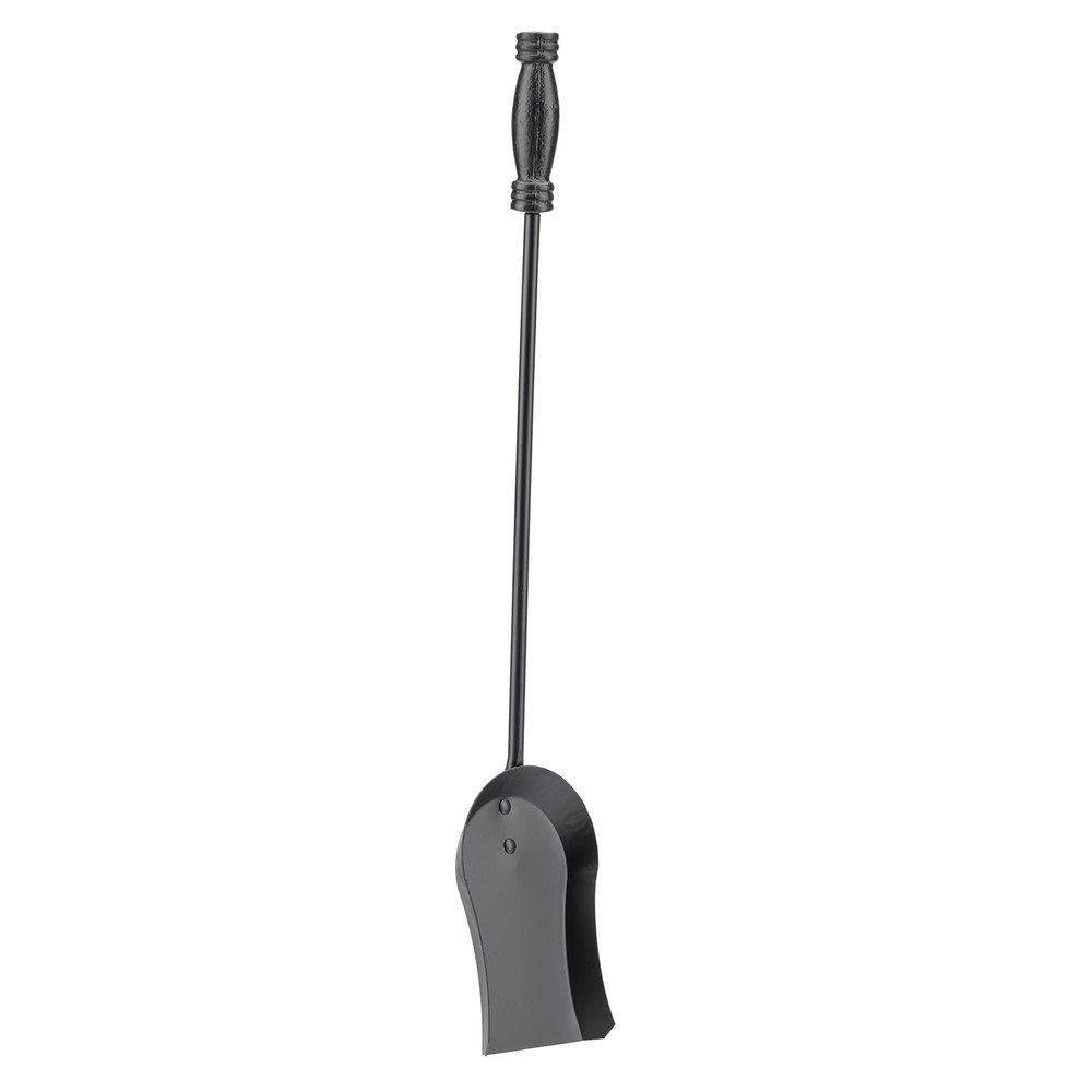 4-Piece Black Wrought Iron Fireplace Tools Set (F-1048)