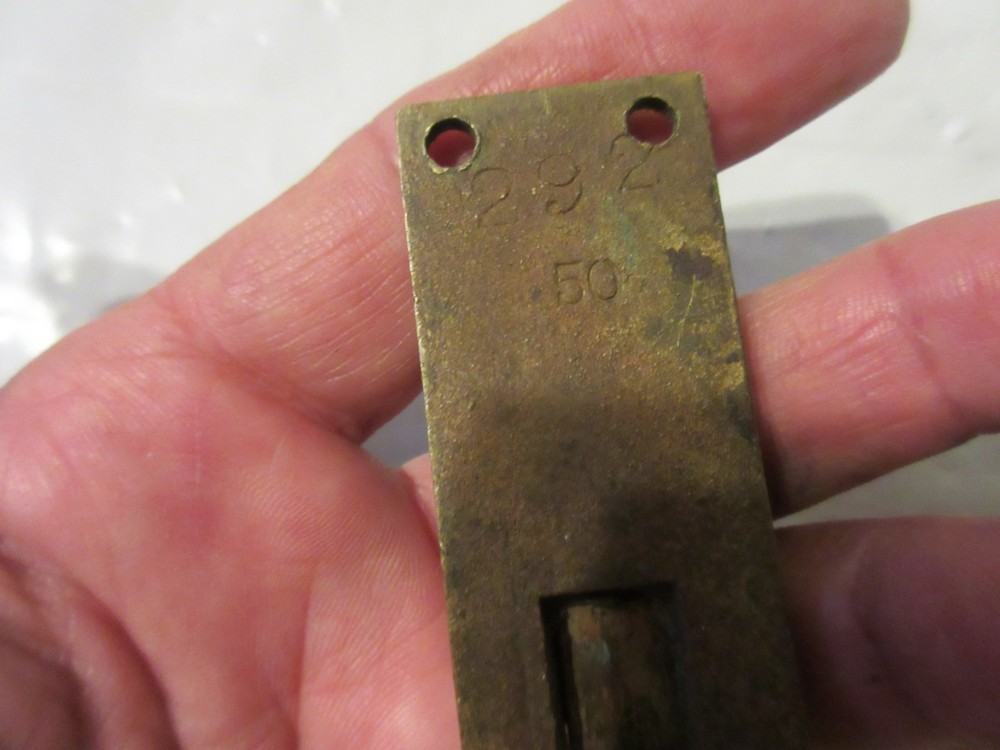 VINTAGE YALE 29250 6" SURFACE BOLT