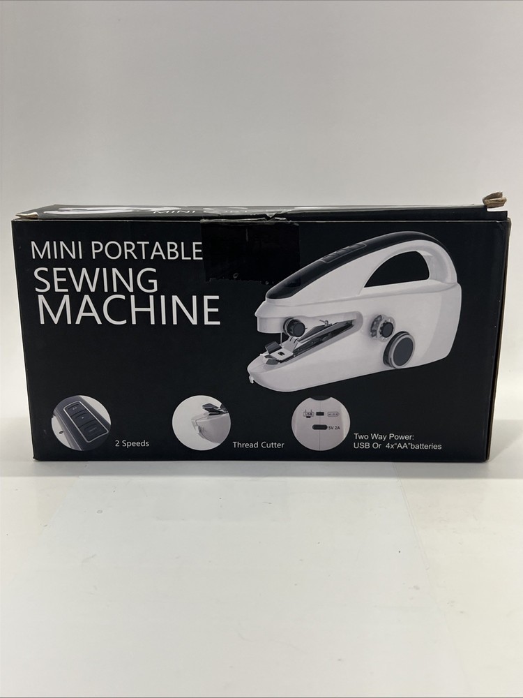 Handheld Sewing Machine for Beginners: Easy to Use Dual Speed Portable Mini