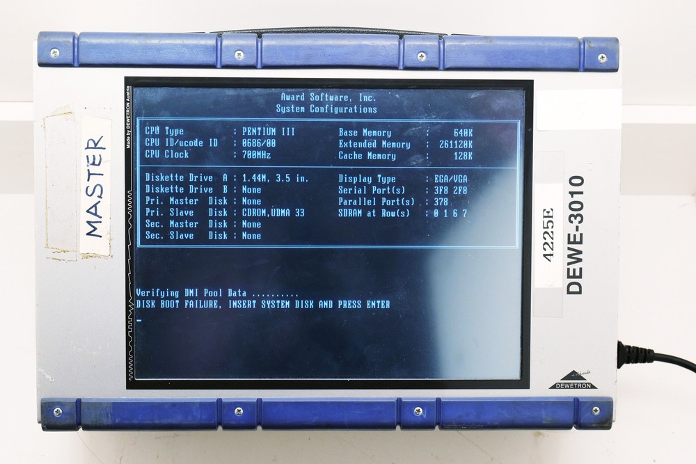 Dewetron DEWE-3010 Data Acquisition System – No HDD