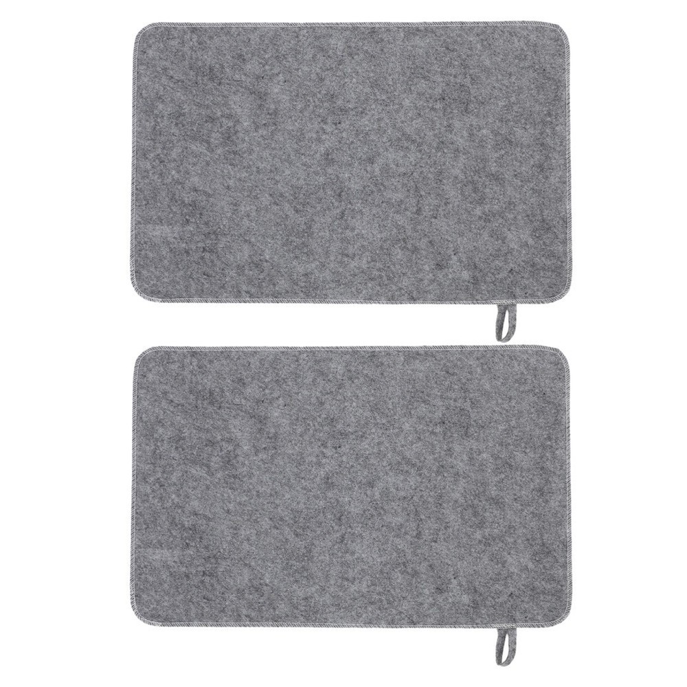 2 Pcs Quick Absorb Sauna Pad Flooring Absorbent Foldable Seat Cushion for