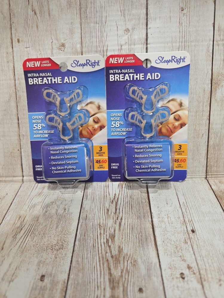 Sleep right Nasal Aides 2 Pack