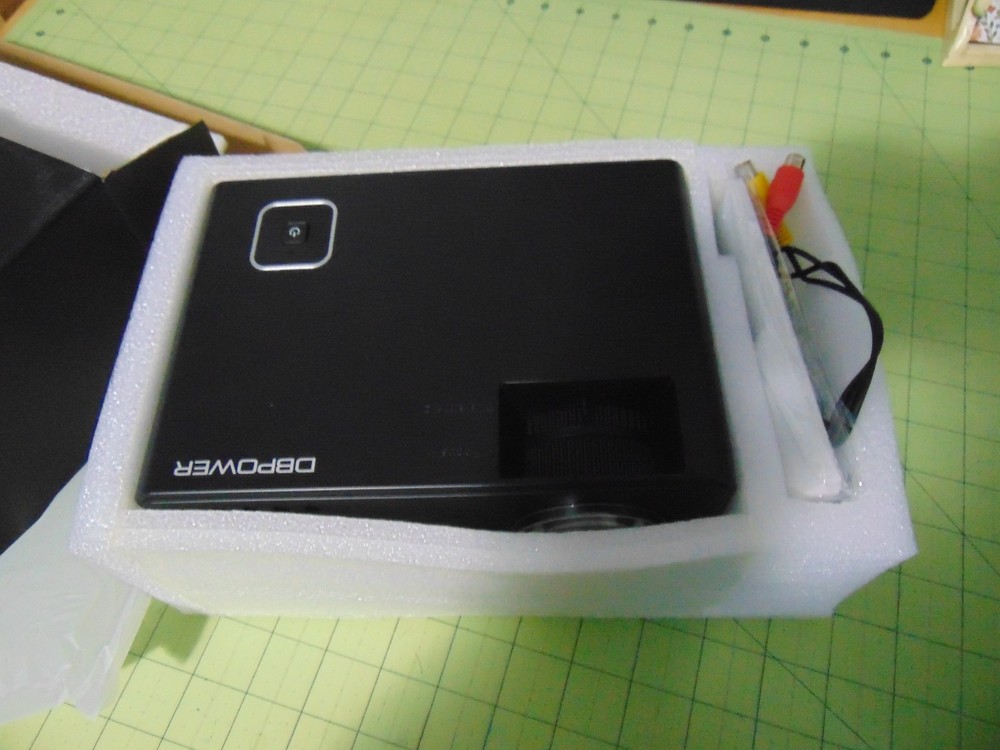 DBPOWER LED Light Source Smart Mini Projector Model T2