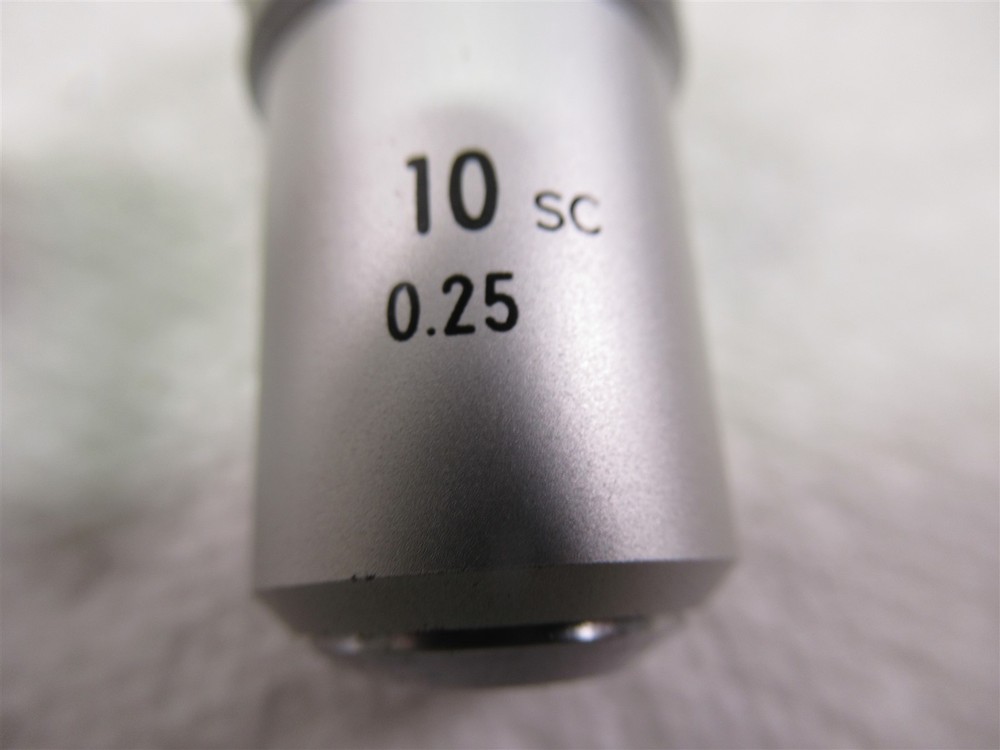 Nikon 10x and 4x Microscope Objective Lenses for Model SC