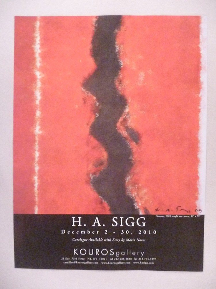 H.A. Sigg MAGAZINE AD - 2010