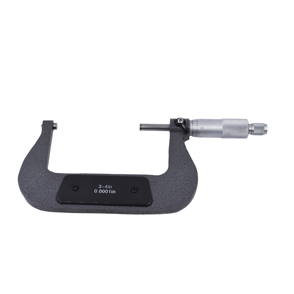3-4 Inch High Precision Micrometer Carbide Tip Machine Tool Accuracy 0.0001 Inch