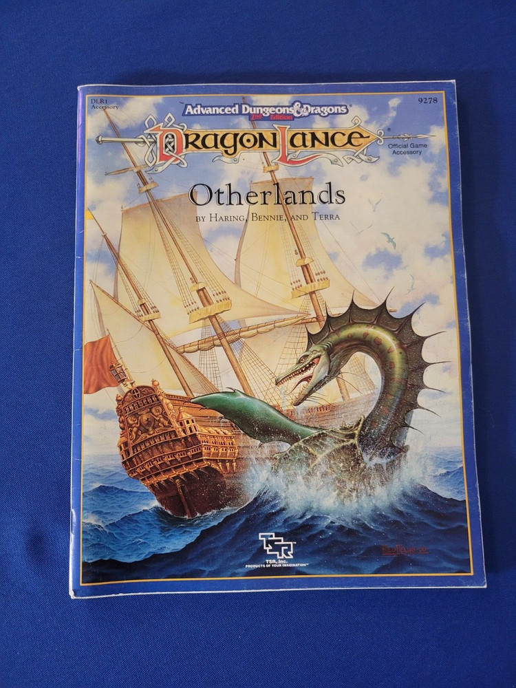AD&D Otherlands with Map Adventure Module - Dragonlance 9278