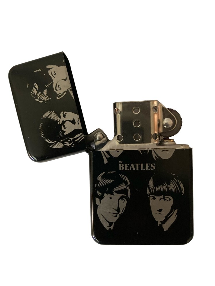 The Beatles Lighter Black Mate with Case