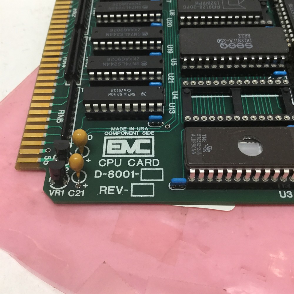 EMC D-8001 CPU Card Control Board for MPR E-Scan Microprocessor Refractometer