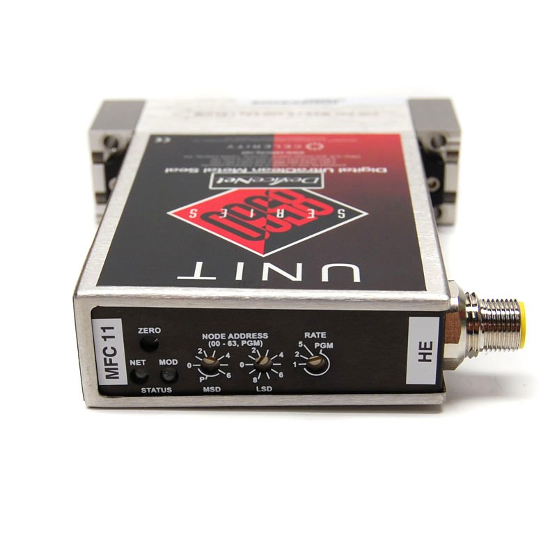 NEW Celerity Unit UFC-8565 Mass Flow Controller MFC D-Net (He/30 SLM) C-Seals