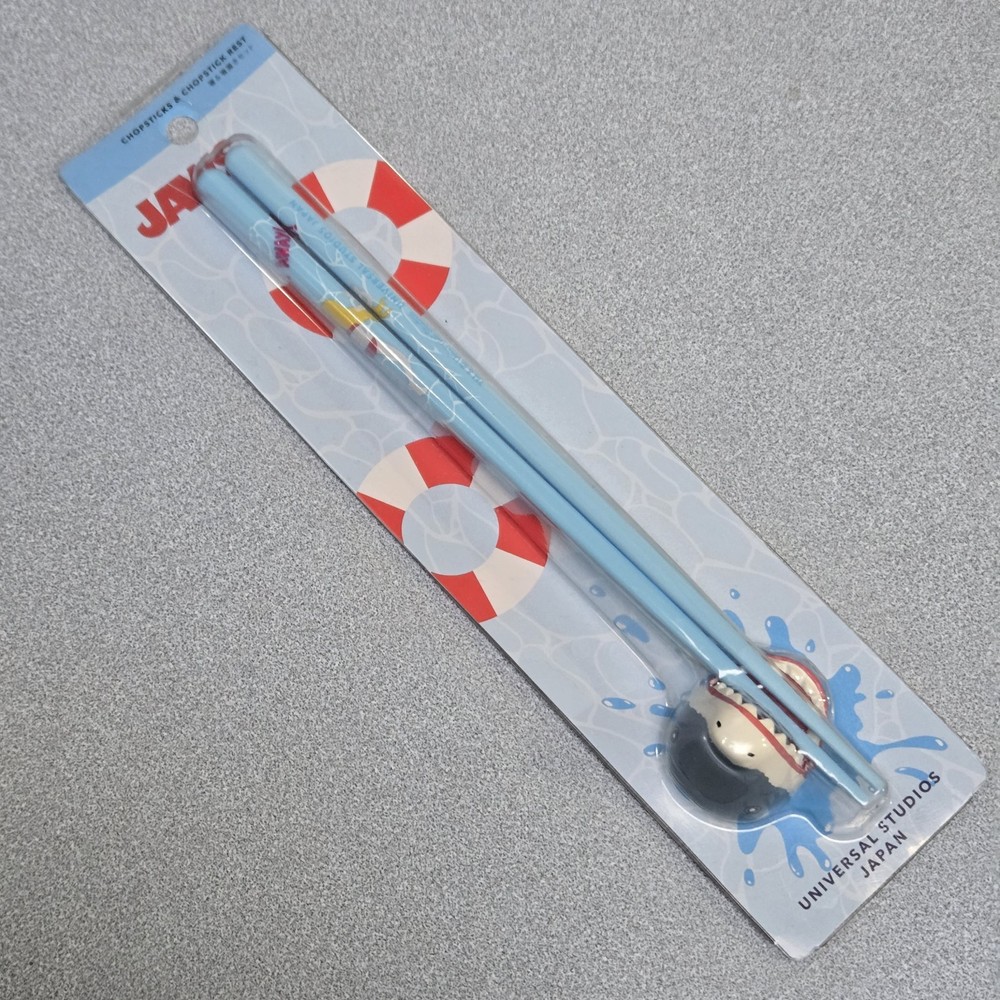 JawsChopsticks & Chopstick Rest Set Universal Studios Japan