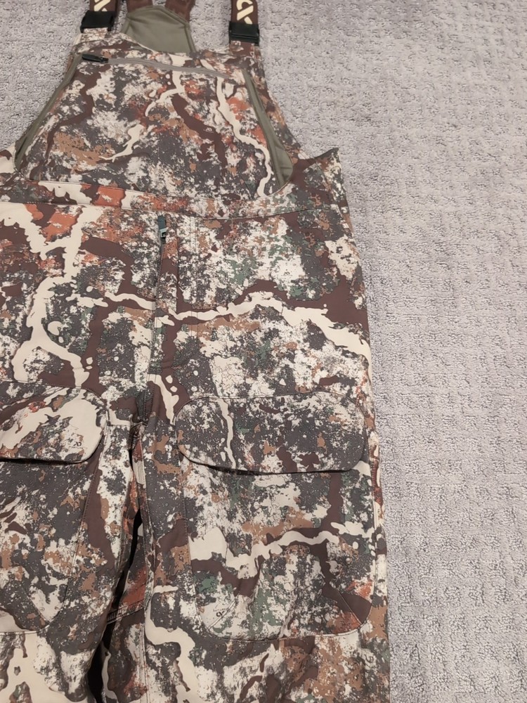 First Lite Solitude 2.0 Bibs Specter Medium Insulated Windproof Exclnt Free ⛴️