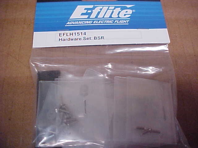 E-FLITE EFLH1514 = HARDWARE SET: BSR (NEW)