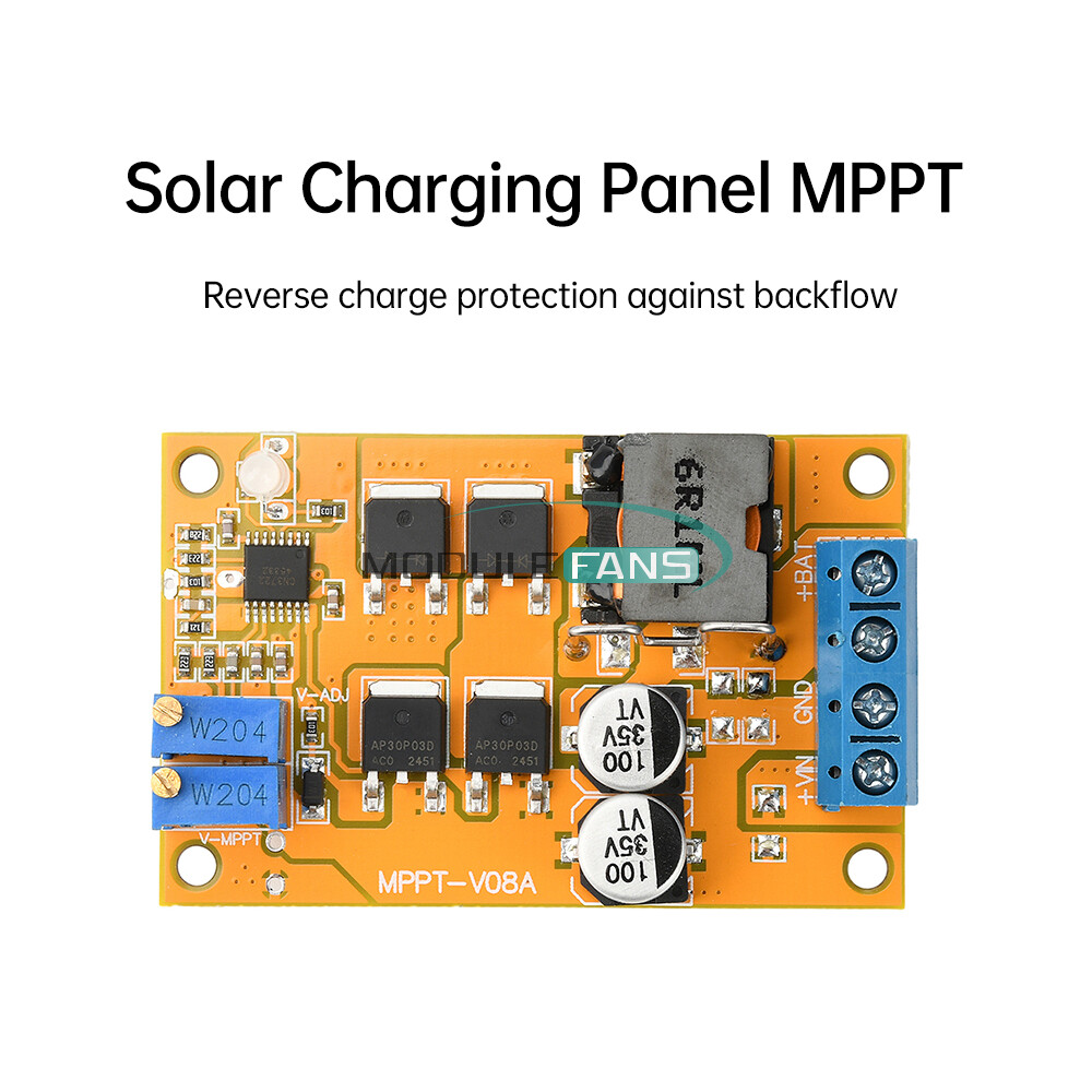 5A MPPT Solar Panel Regulator Controller Battery Charging DC 8-28V Auto Switch