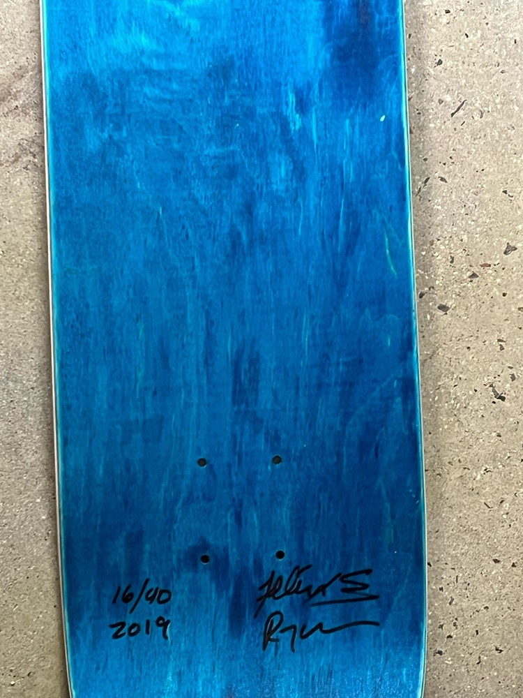 2019 ?Jagger Eaton? Signed Skateboard Deck 16/40
