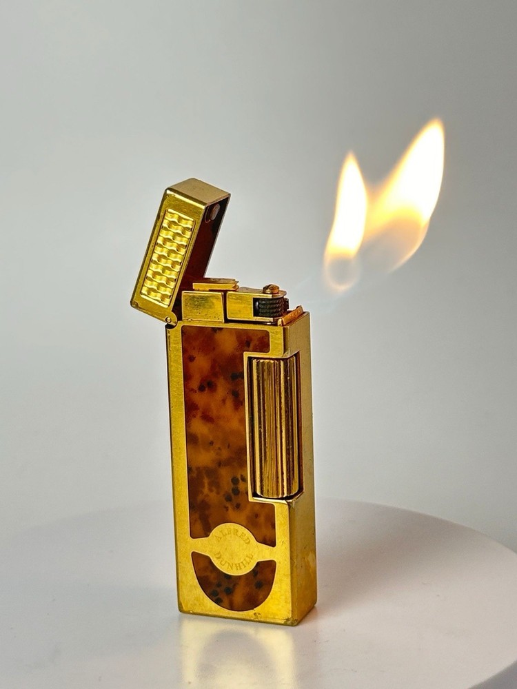 Rare Art Deco Dunhill Rollagas pipe lighter
