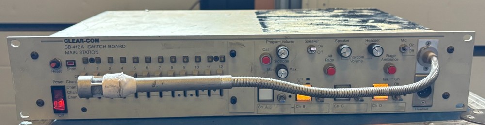 ClearCom SB-412 A Switch Board Main Station