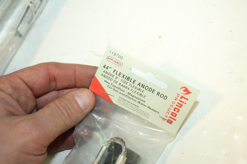 Lincoln Water Heater 44" Flexible Anode Rod 119700