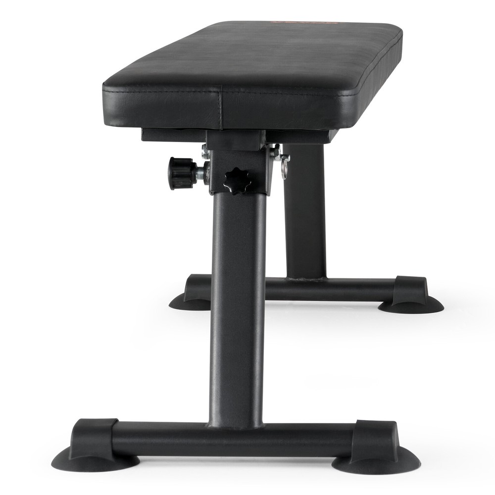 VEVOR Flat Weight Bench Foldable Strength Training Bench for Full Body Workout