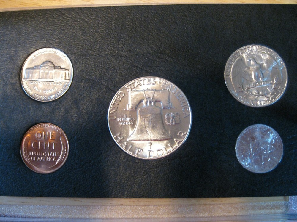 1954 P US Mint Set Silver Brilliant Uncirculated!