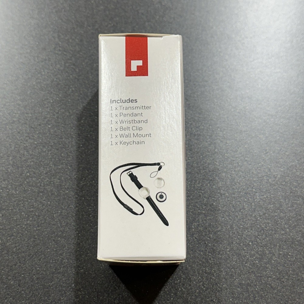 Honeywell 5802WXT Single-Button Wireless Personal Panic Transmitter - White