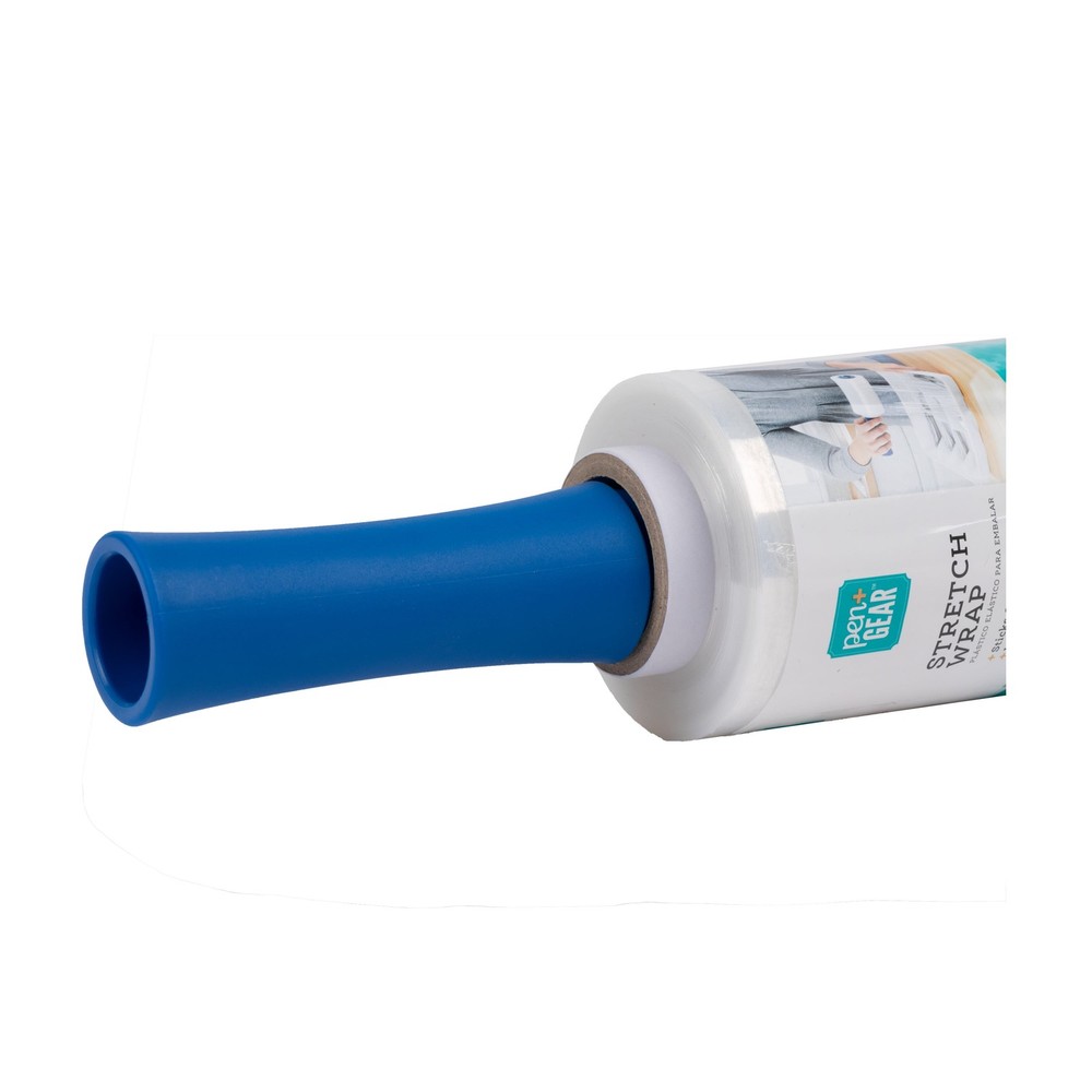 (2 pack) Pen + Gear Plastic Stretch Wrap, 5 in. x 1000 ft., Clear