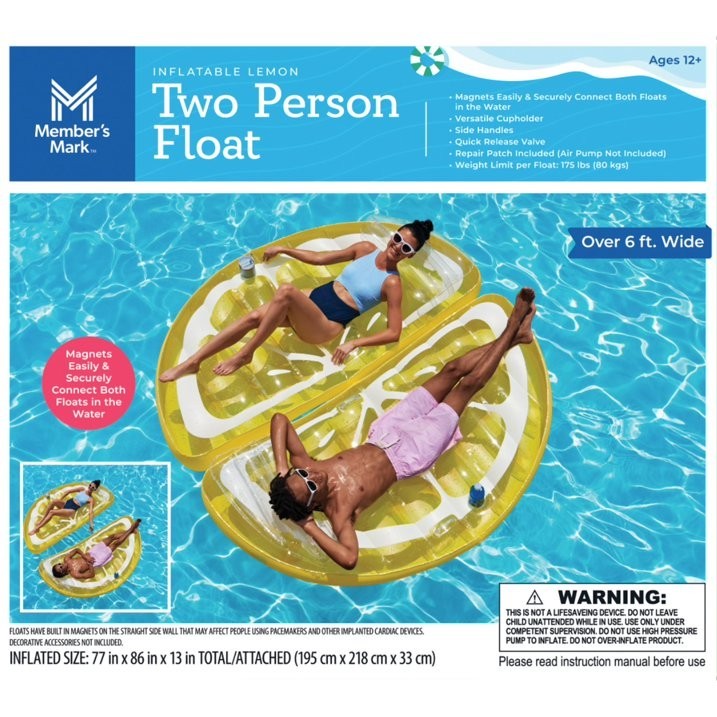 Member's Mark Two Person Float