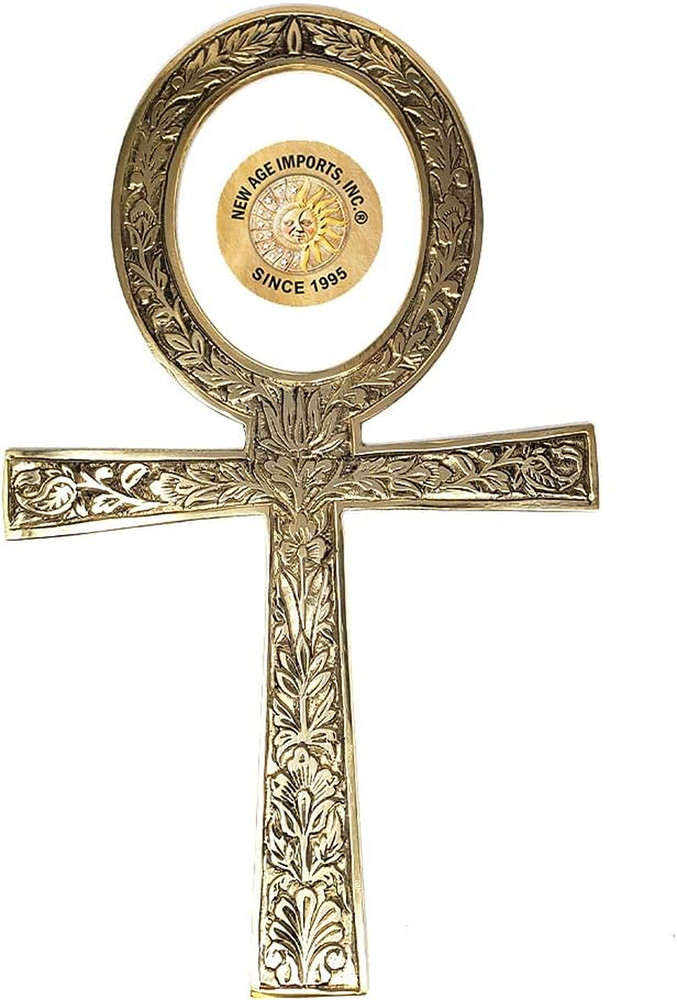 Solid Brass Ankh 9.75 Perfect for Your Altar Wall Décor Gift Giving