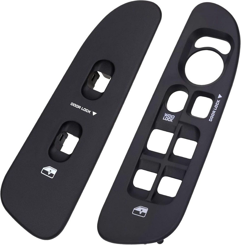 Driver & Passenger Door Window Control Switch Panel Bezel for 2002-2009 Dodge Ra