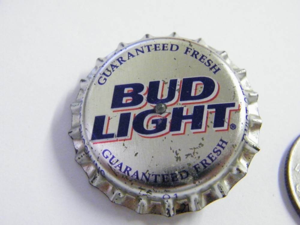 Vintage Bud Light Beer Hat, Lapel Pin, Pinback