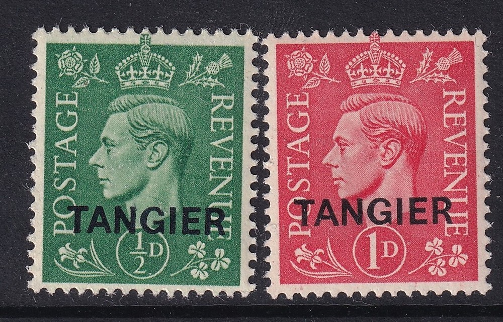 MOROCCO AGENCIES/TANGIER 1944 SG 251/252 MNH