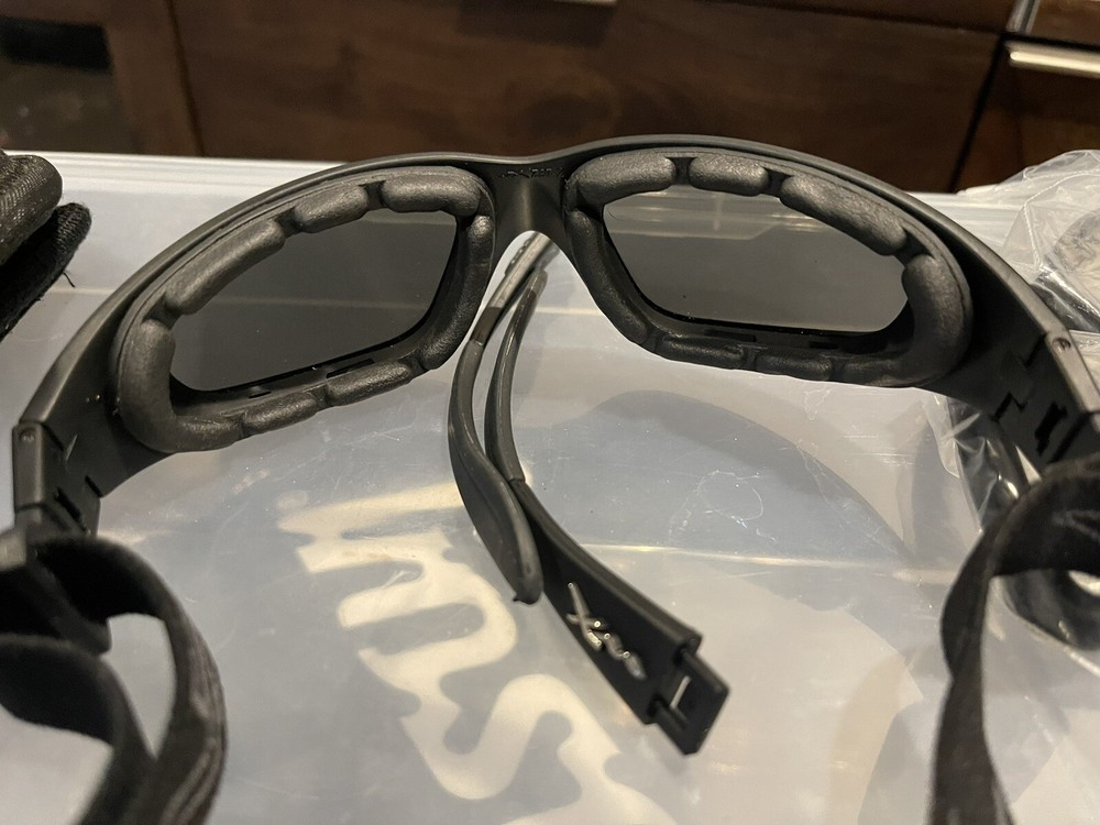 Wiley-X Combo Motorcycle Glasses/Goggles