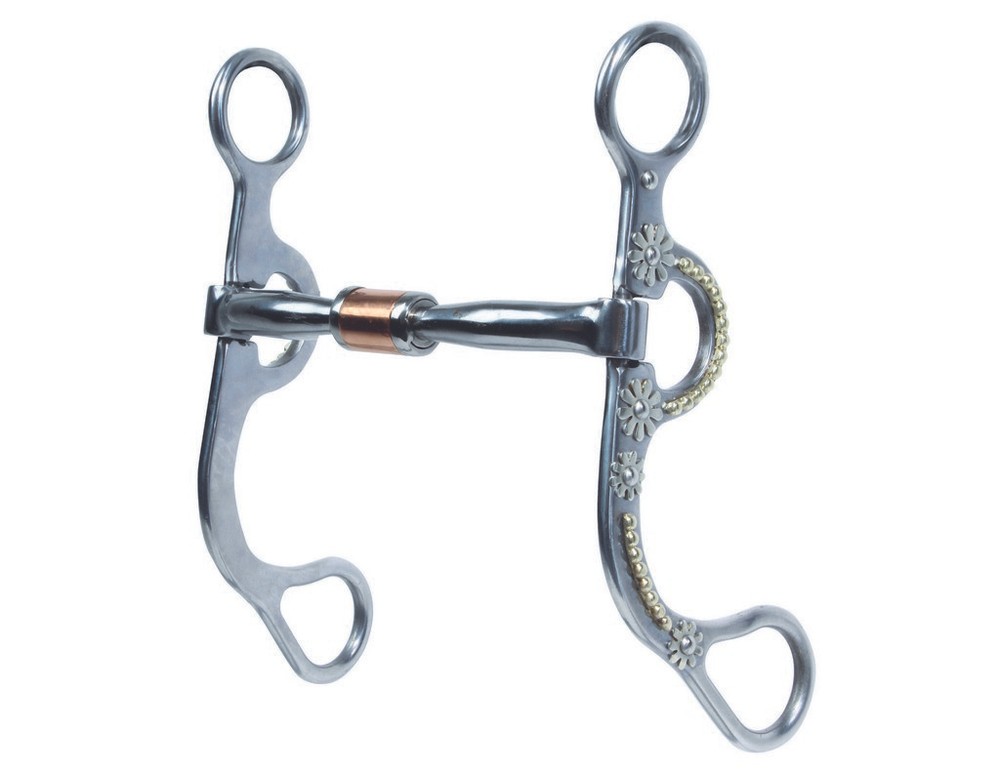 Professionals Choice Bit Daisy Shank Straight Roller 6" Silver AVB-234