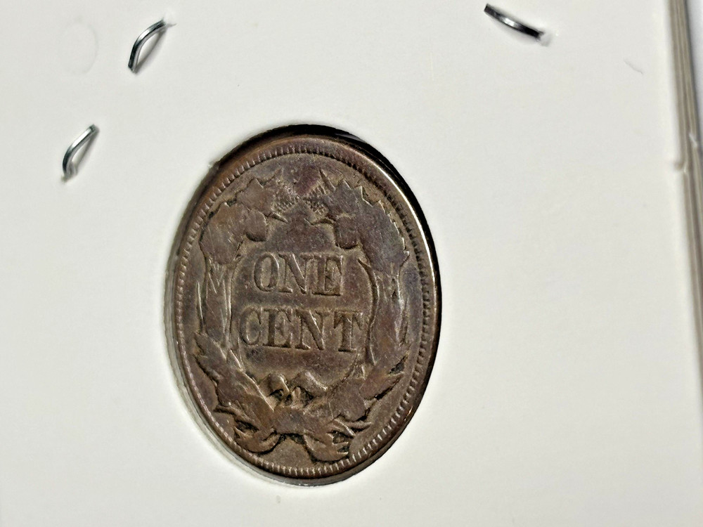 1857 Flying Eagle Cent Better Condition - Nice Toning! $85 Retail!